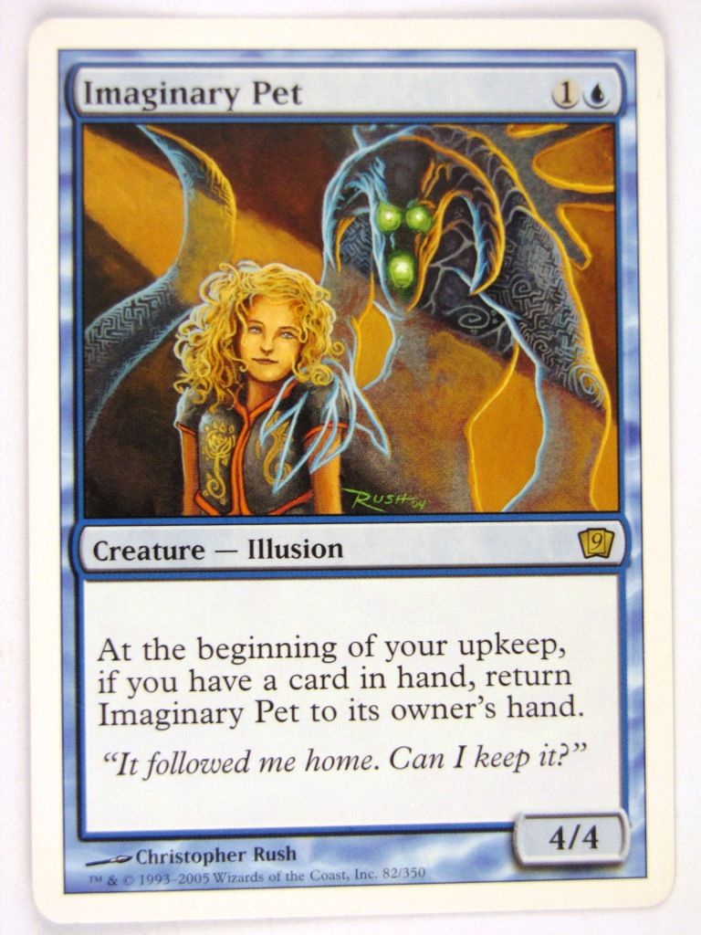 MTG Magic: The Gathering Cards: IMAGINARY PET ninth edition - Played Rare