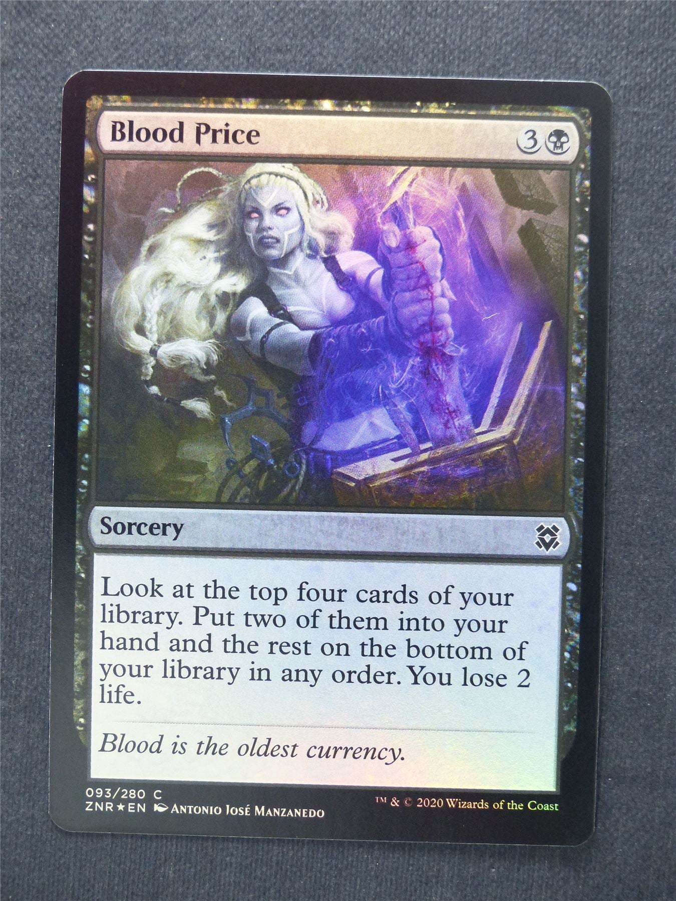 Blood Price Foil - Mtg Magic Cards #5W