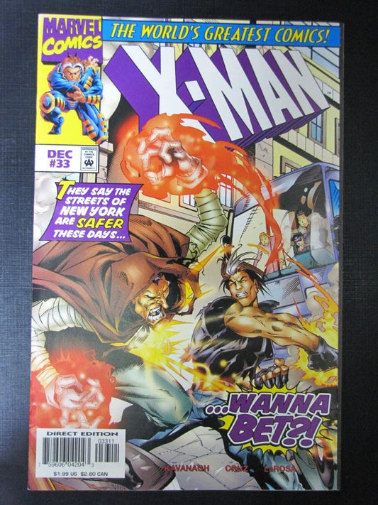 X-Man #33 - Marvel Comic # 3D7