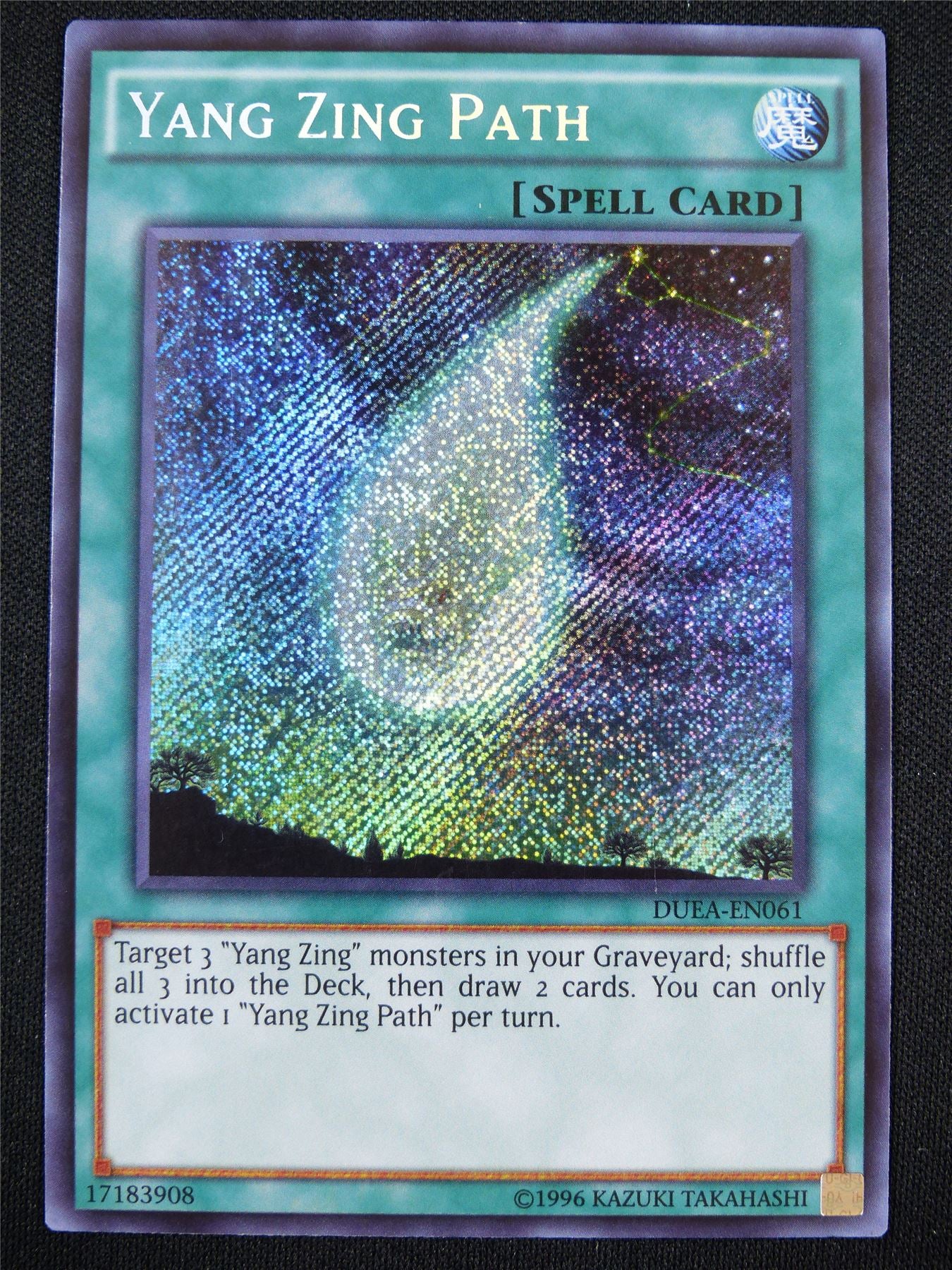 Yang Zing Path DUEA Secret Rare - Yugioh Card #T6