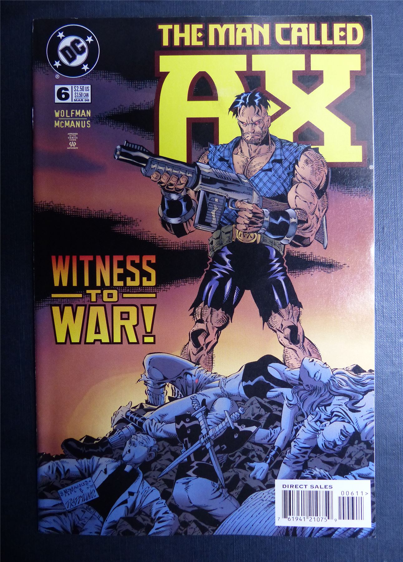 The Man Called A-X #6 - DC Comics #1V