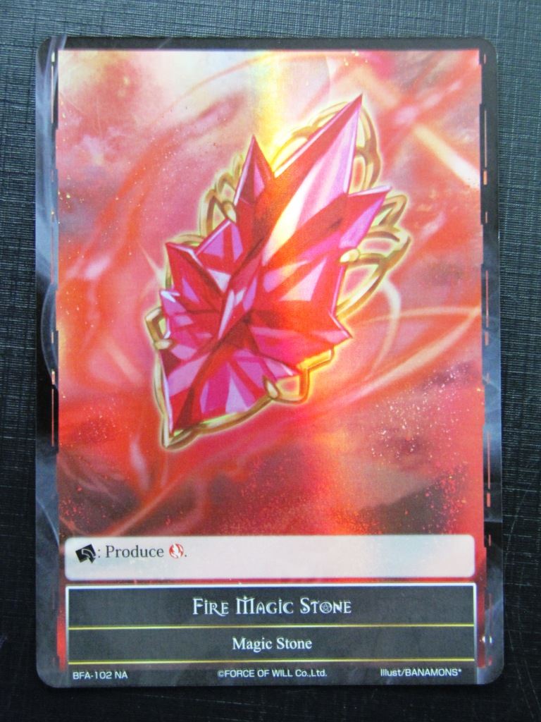 Force of Will Cards: FIRE MAGIC STONE FOIL # 26G88