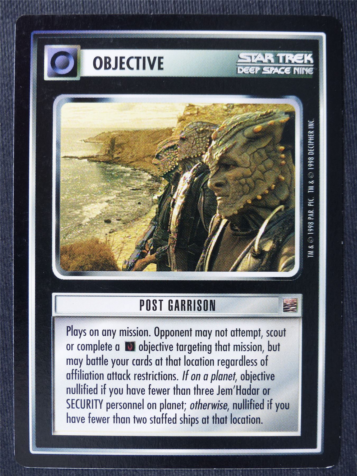Post Garrison - DS9 - Star Trek Cards #ZQ