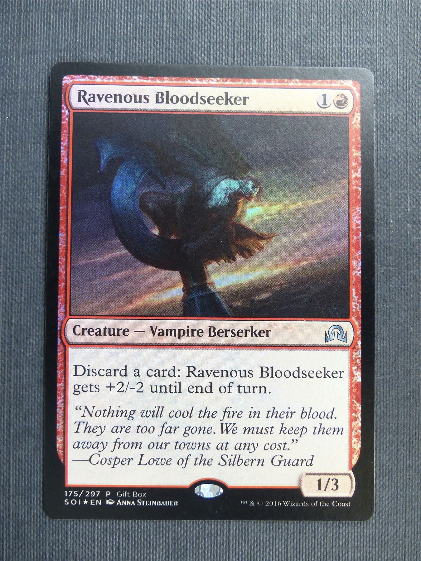 Ravenous Bloodseeker Foil - Mtg Magic Cards #48J