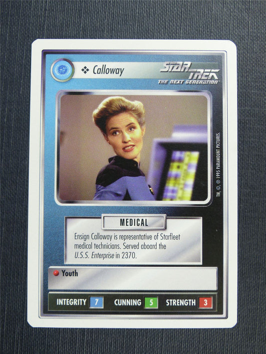 Calloway - TNG - Star Trek Cards #4SP