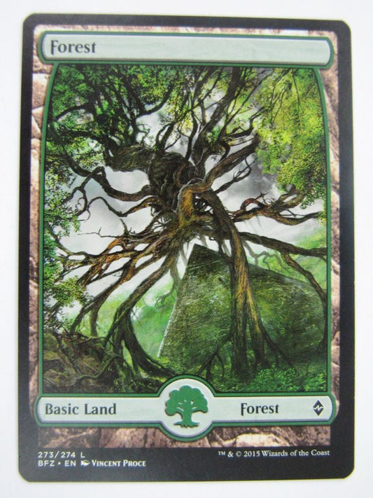 MTG Magic Cards: FULLART FOREST 273/274 # 5D18