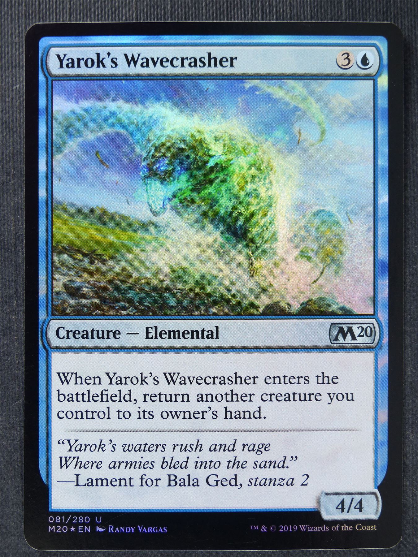 Yarok's Wavecrasher Foil - Mtg Magic Cards #GP