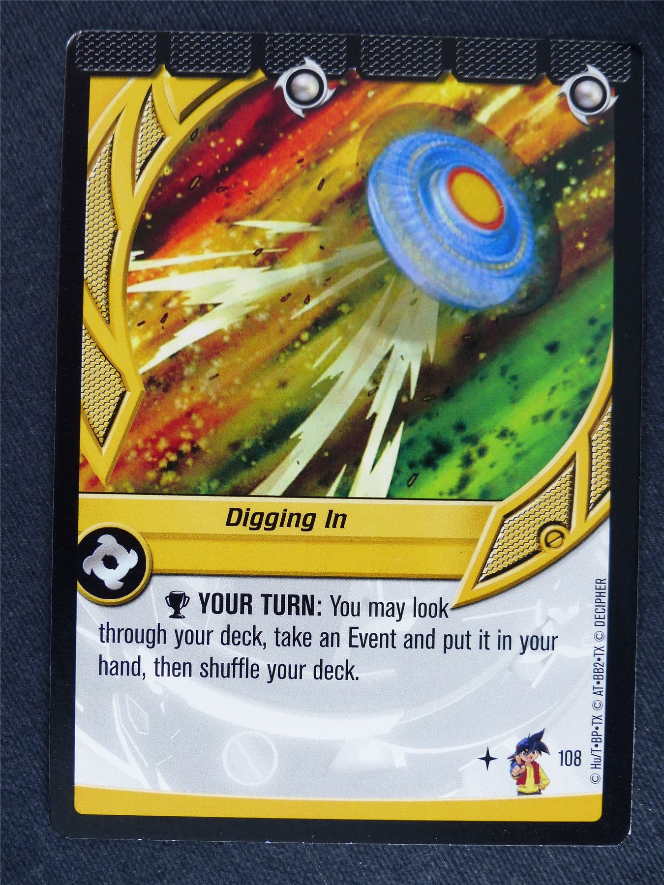 Digging In 108 - Beyblade Cards #XD