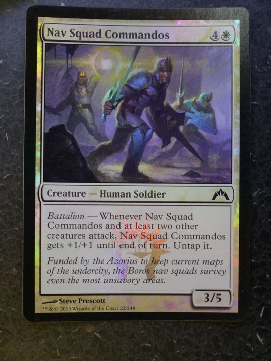 MTG Magic Cards: NAV SQUAD COMMANDOS  FOIL # 4I18