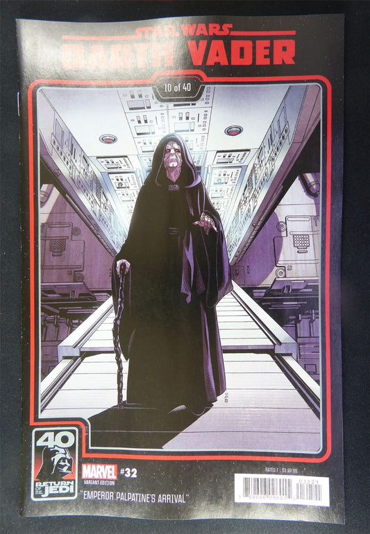 STAR Wars: Darth Vader #32 Emperor Palpatines Arrival Cvr - May 2023 - Marvel Comic #QZ