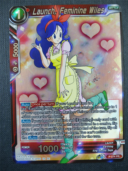 Launch Feminine Wiles Promo PR - Dragon Ball Super Card #58H
