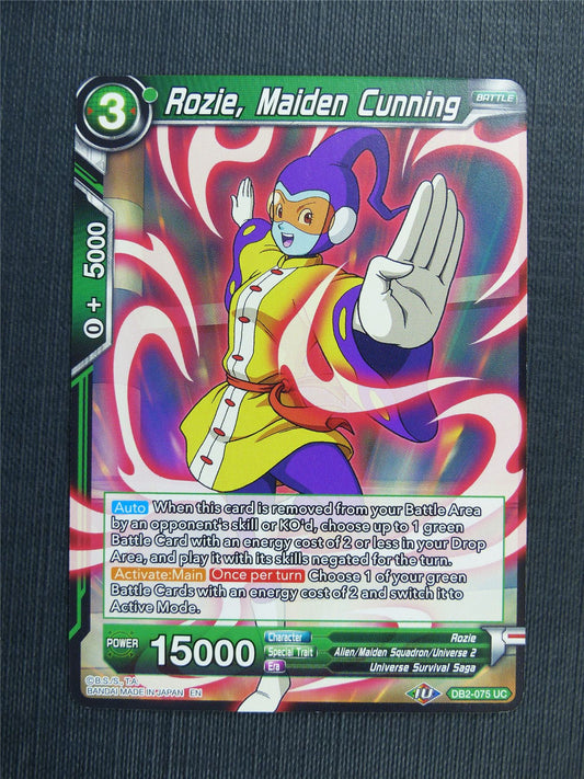 Rozie Maiden Cunning - DB2 Dragon Ball Super Card