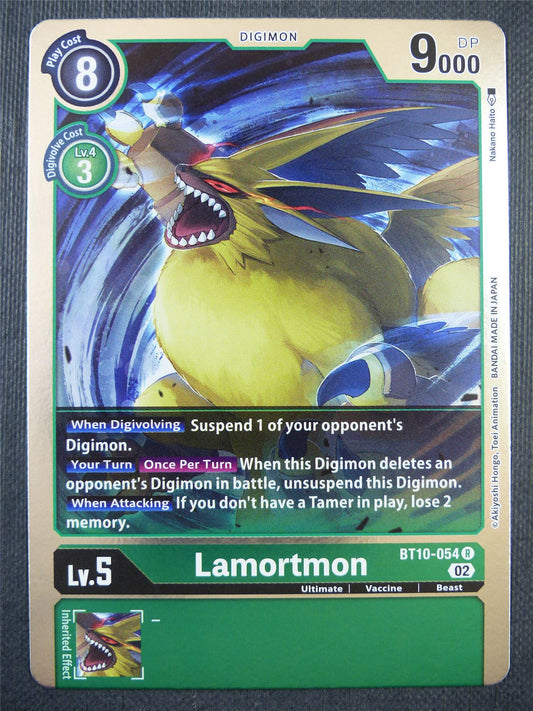 Lamortmon BT10-054 R - Xros Encounter - Digimon Card #977