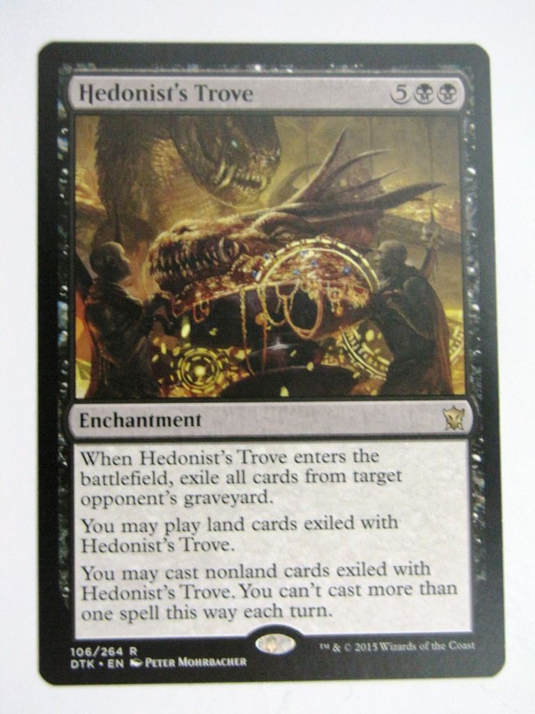 MTG Magic Cards: HEDONIST'S TROVE # 36I78