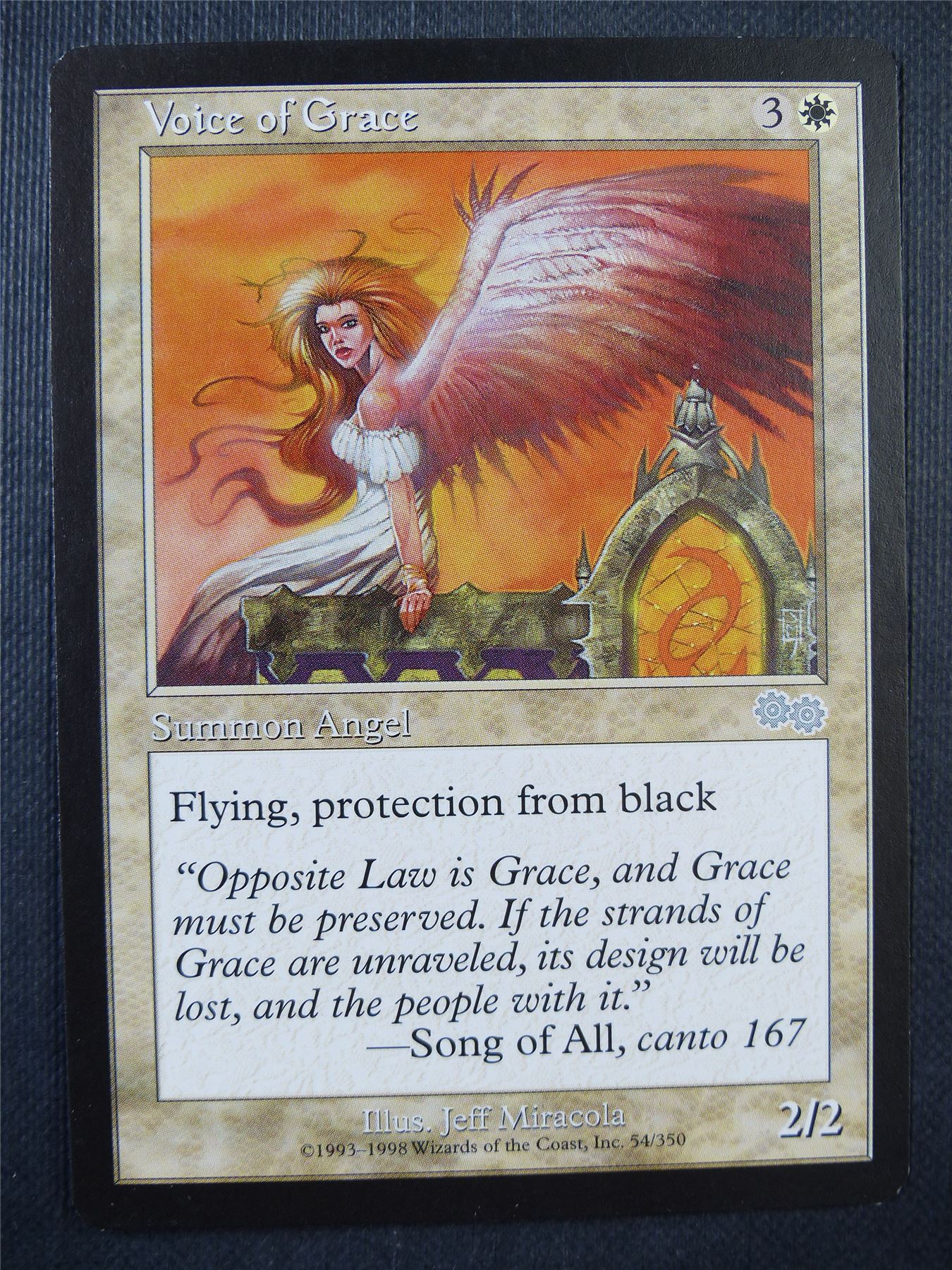 Voice of Grace - Urza's Saga - Mtg Card #74V