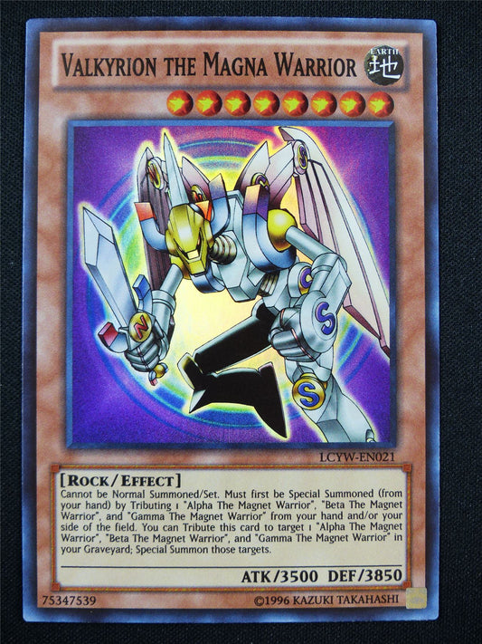Valkyrion the Magna Warrior LCYW Super Rare - Yugioh Card #3FZ