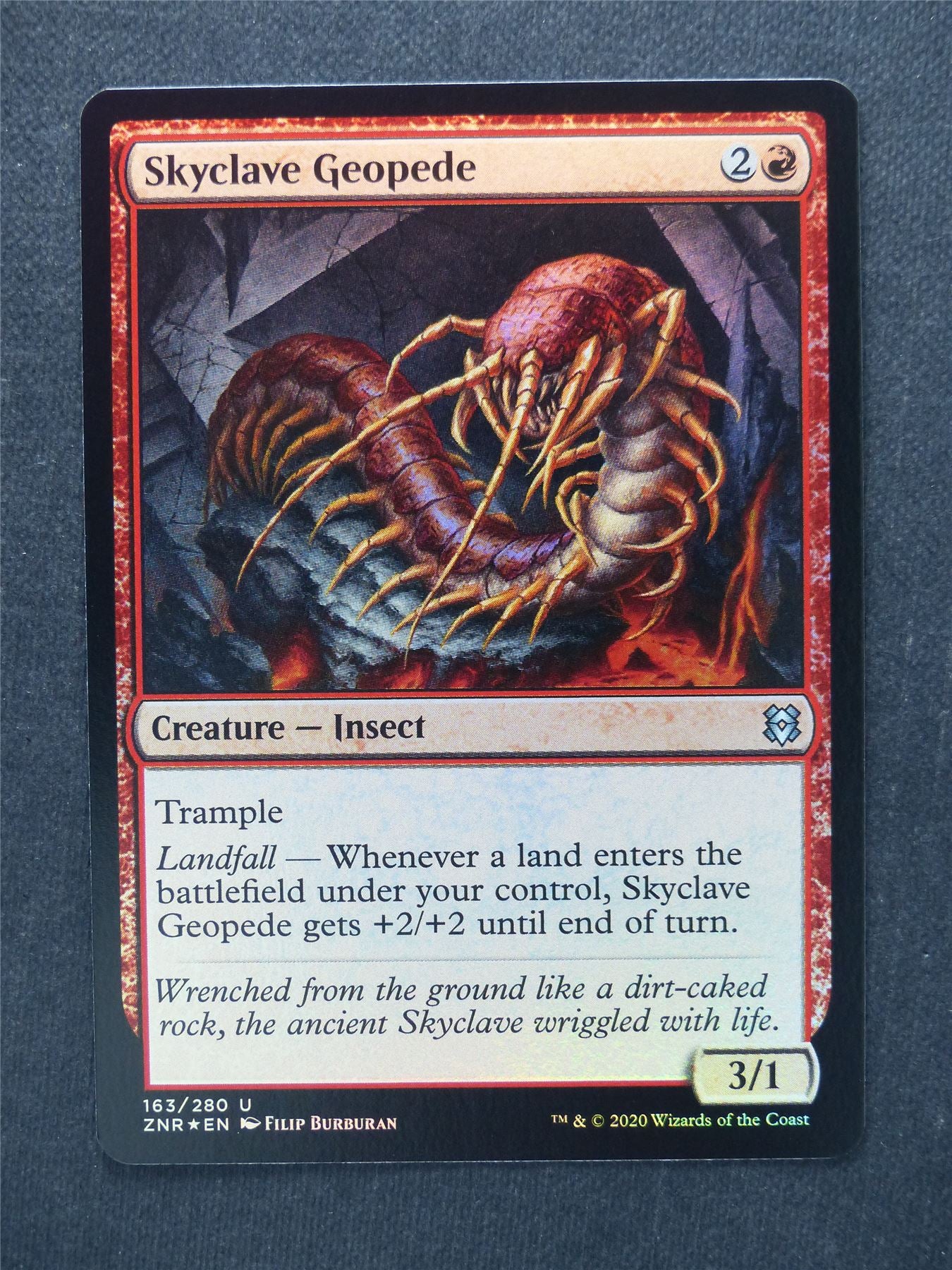 Skyclave Geopede Foil - Mtg Magic Cards #RF