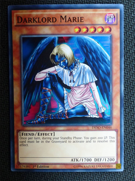 Darklord Marie - DESO - Super Rare - Yugioh Card # 1H93