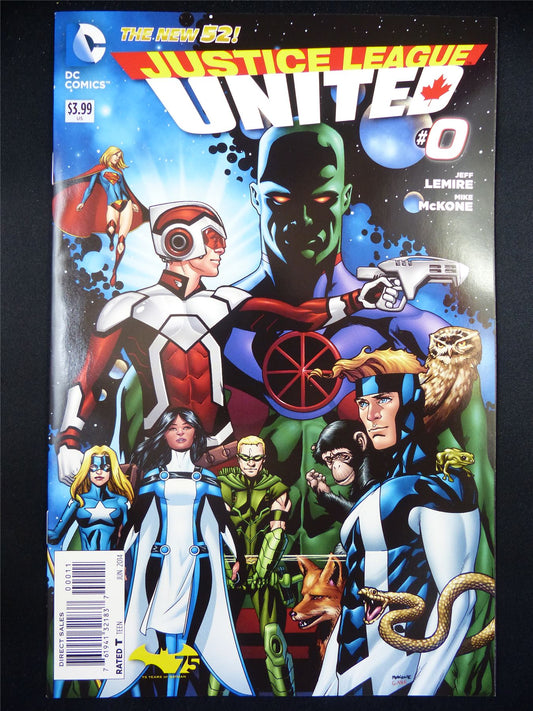 JUSTICE League United #0 - DC Comics #LW