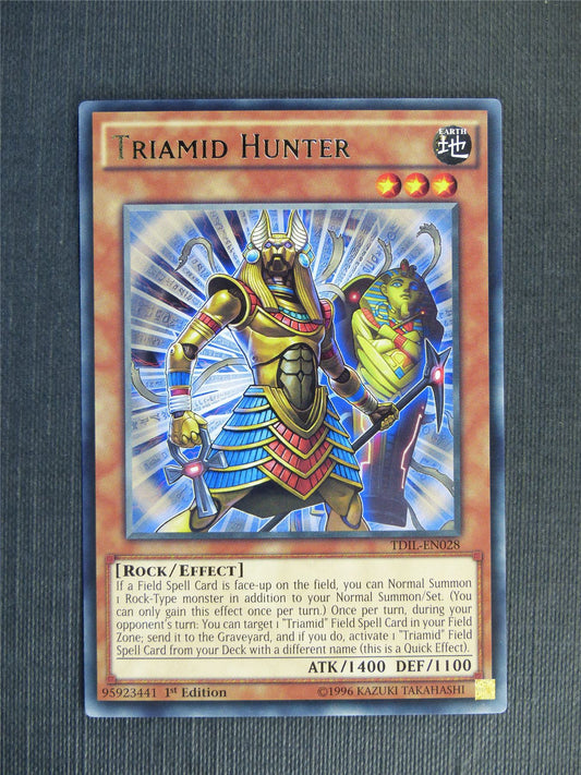 Triamid Hunter TDIL Rare - 1st ed - Yugioh Cards #16G