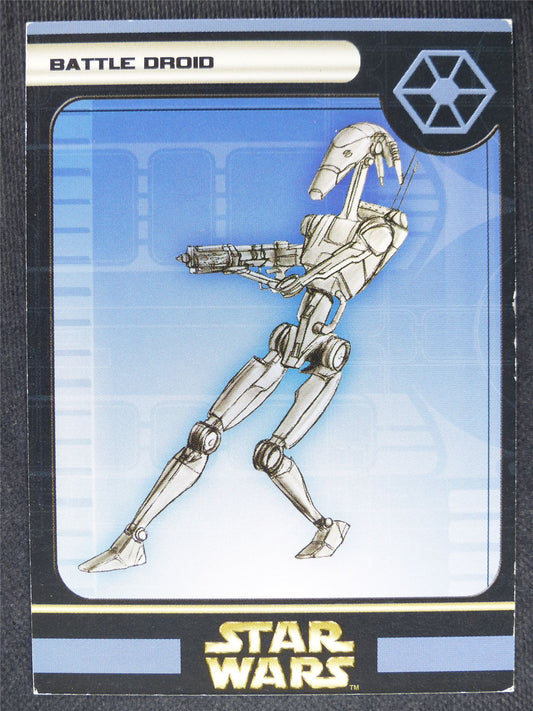 Battle Droid - Star Wars Miniatures Spare Cards #7H