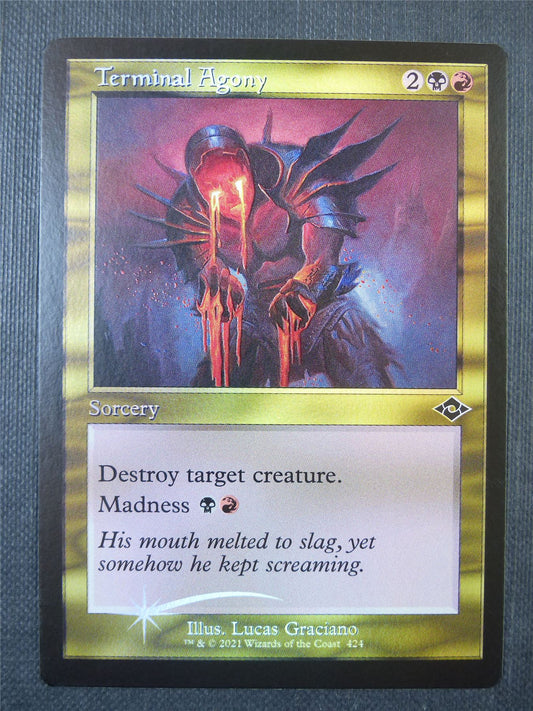 Terminal Agony Retro Foil - Mtg Card #8RA