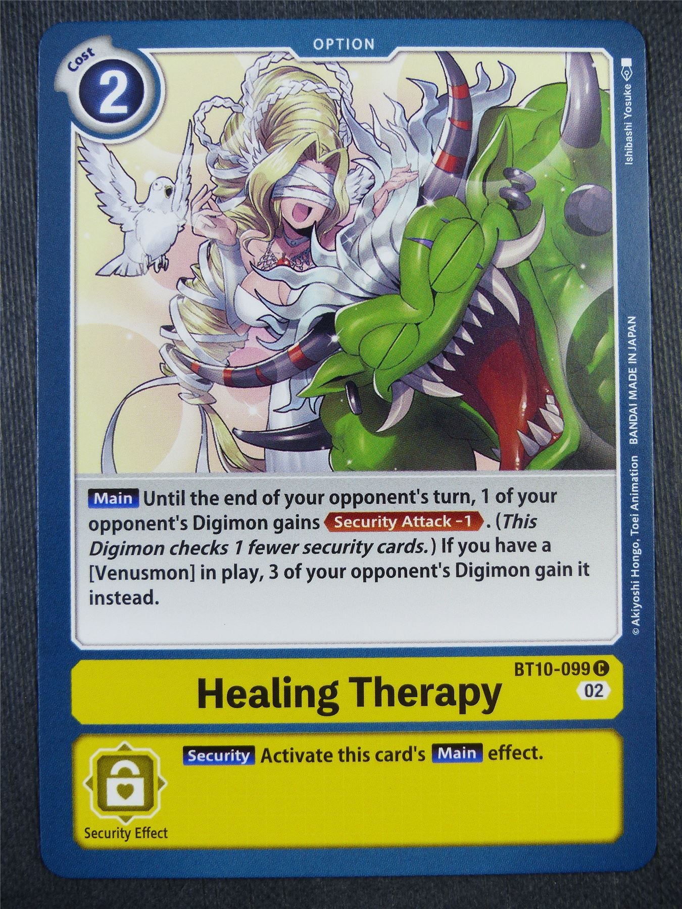 Healing Therapy BT10-099 - Xros Encounter - Digimon Card #98W