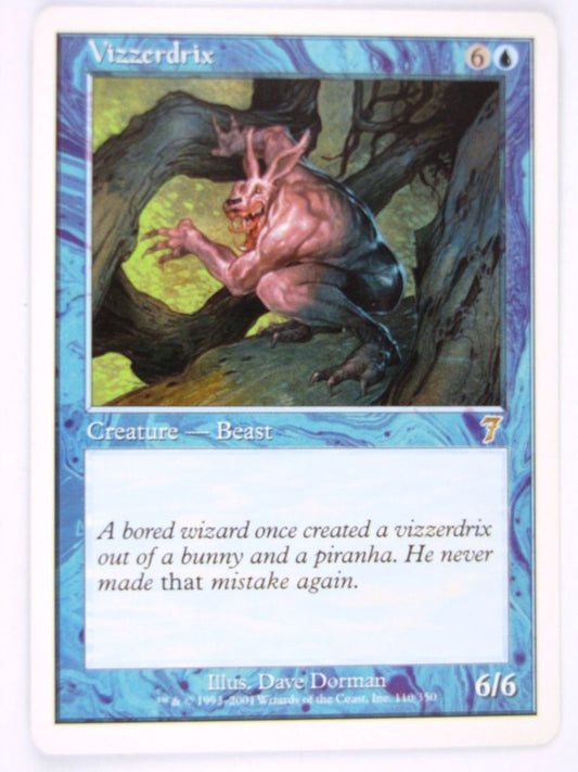 MTG Magic: The Gathering Cards: VIZZERDRIX seventh edition - Played Rare