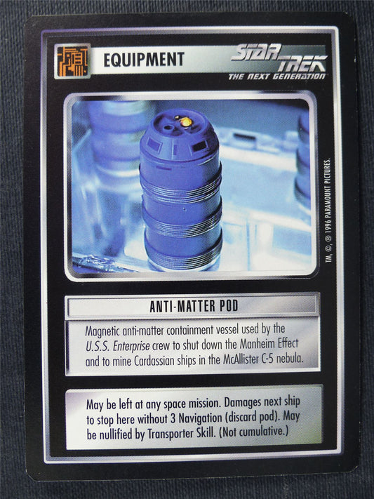 Anti-Matter Pod - NG - Star Trek Cards #120
