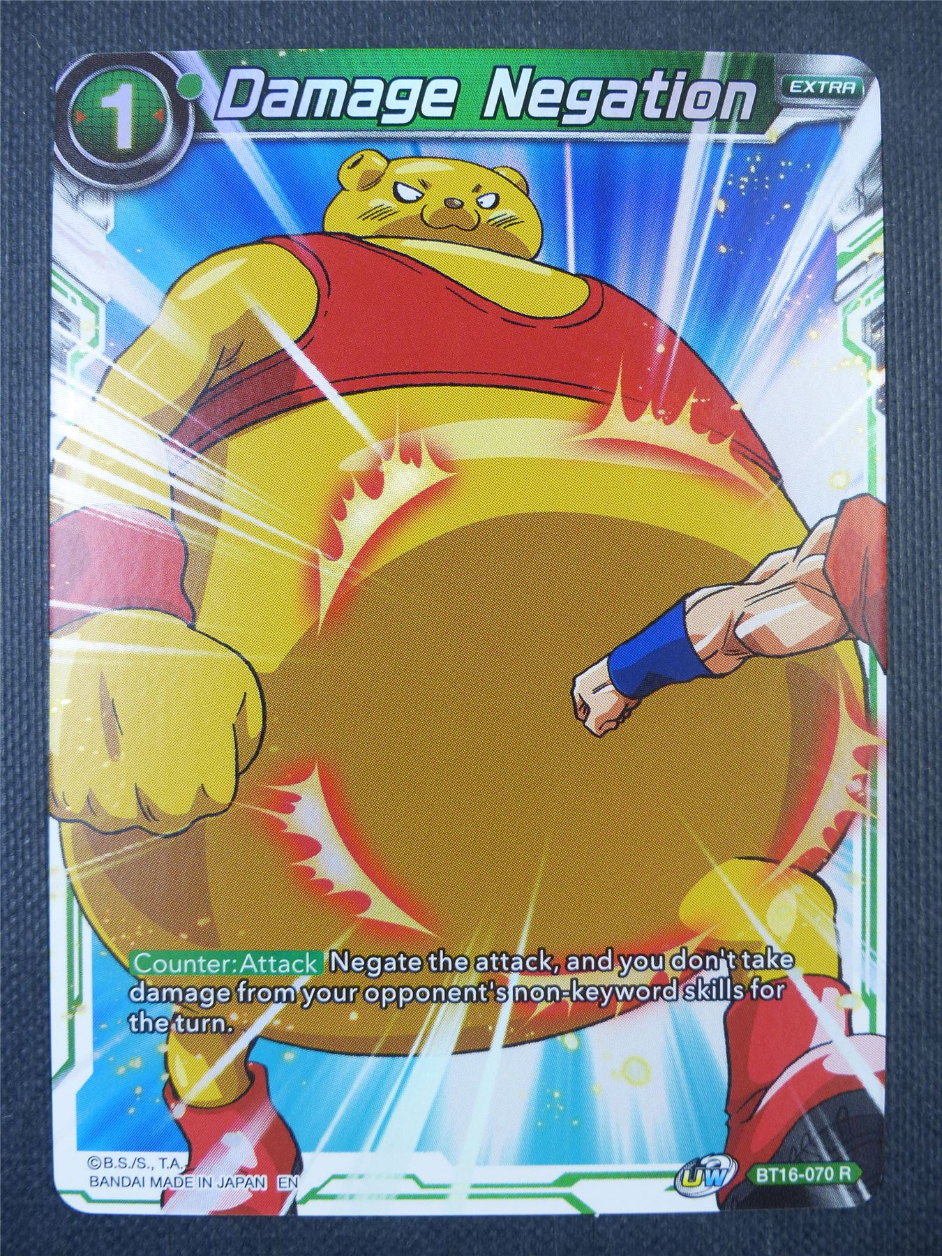 Damage Negation R Foil - Dragon Ball Super Card #7WT