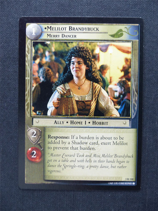 Melilot Brandybuck 3 R 110 - LotR Cards #76