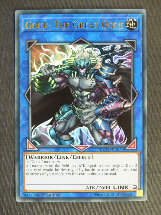 Gouki the Great Ogre DUPO Ultra Rare - 1st ed - Yugioh Cards #29F