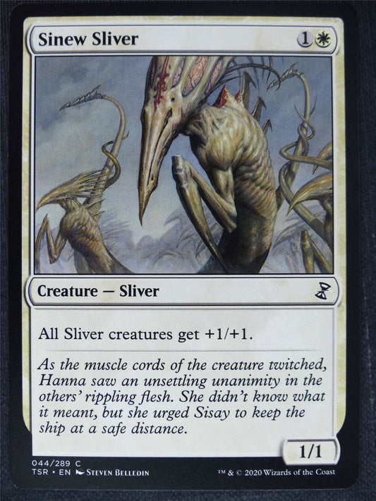 Sinew Sliver - Remastered - Mtg Magic Cards #TV