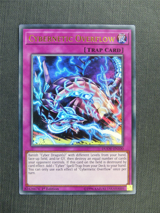 Cybernetic Overflow DUOV Ultra Rare - 1st ed - Yugioh Cards #2XT