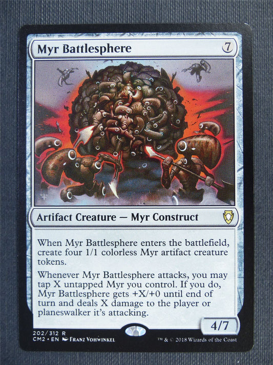 Myr Battlesphere - Mtg Magic Cards #3UX