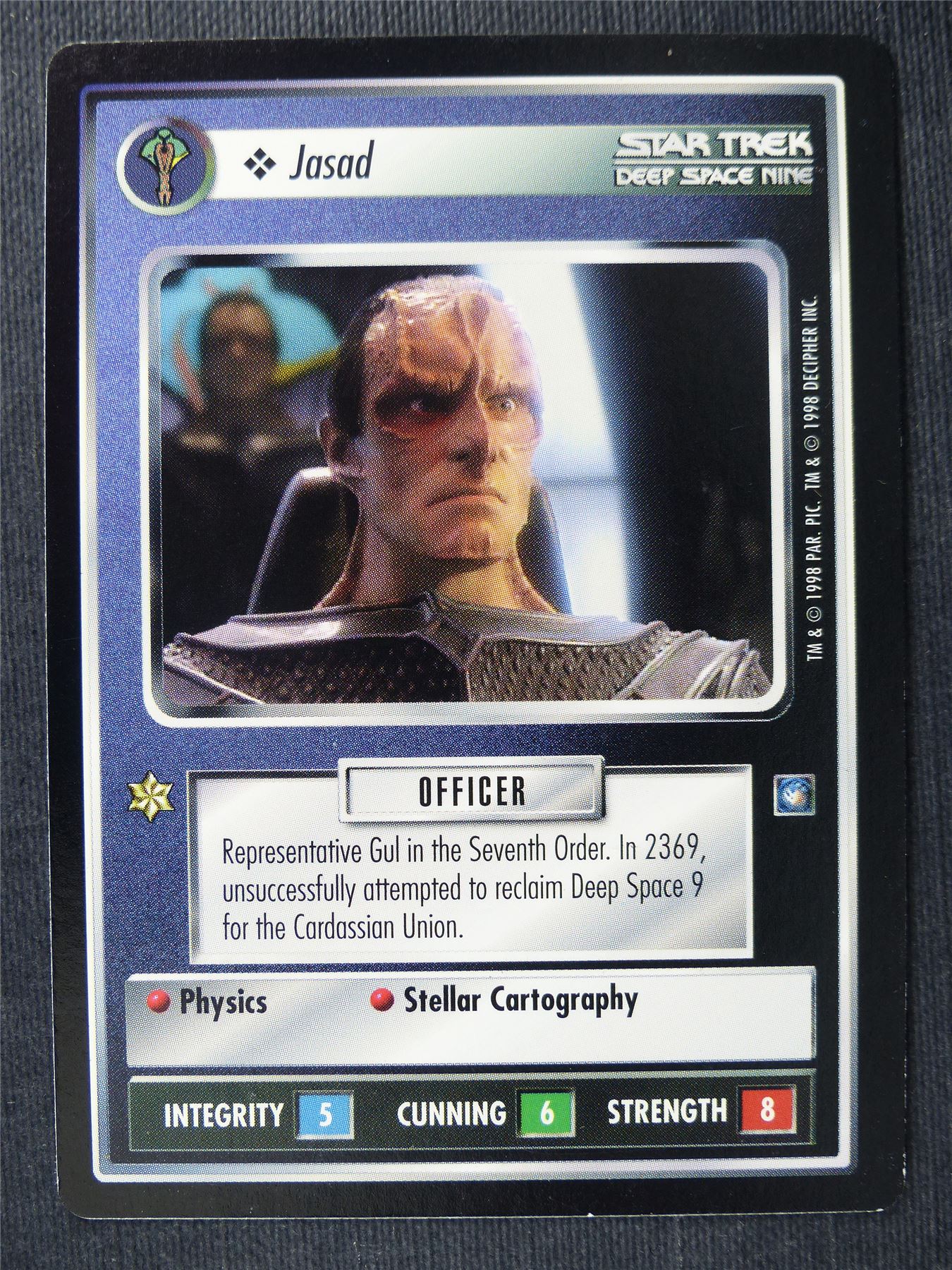 Jasad - DS9 - Star Trek Cards #157
