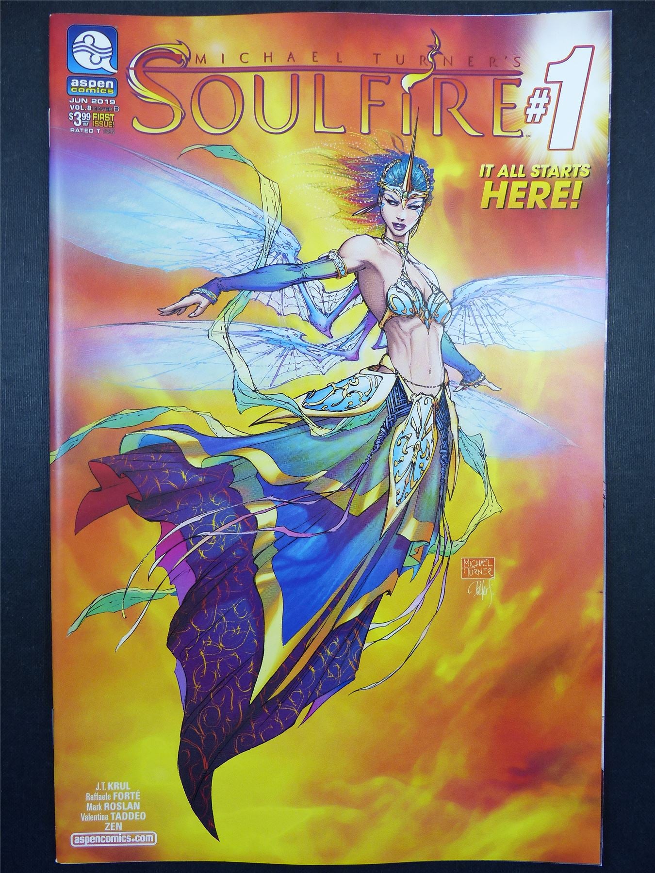 SOULFIRE #1 - Aug 2022 - Aspen Comics #5JA