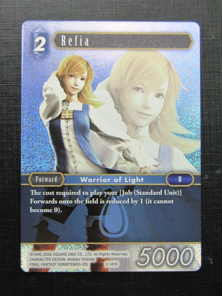 Final Fantasy Cards: REFIA 2-141H FOIL # 1B33