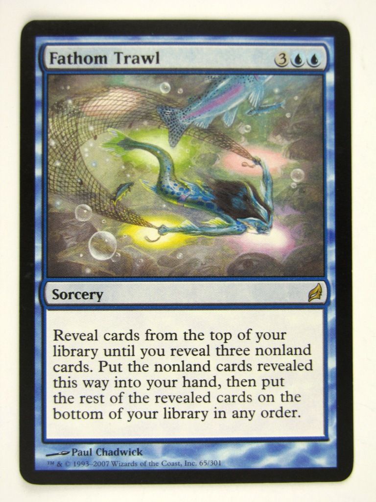 MTG played Cards: FATHOM TRAWL # 13I10