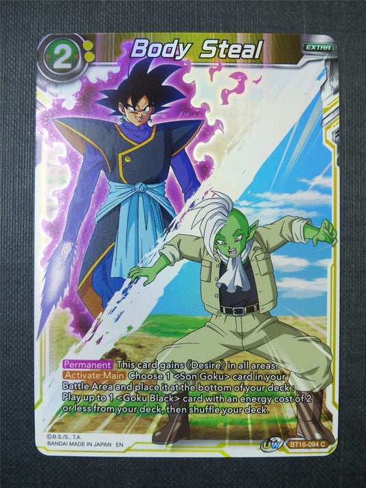 Body Steal Foil - Dragon Ball Super Card #3G