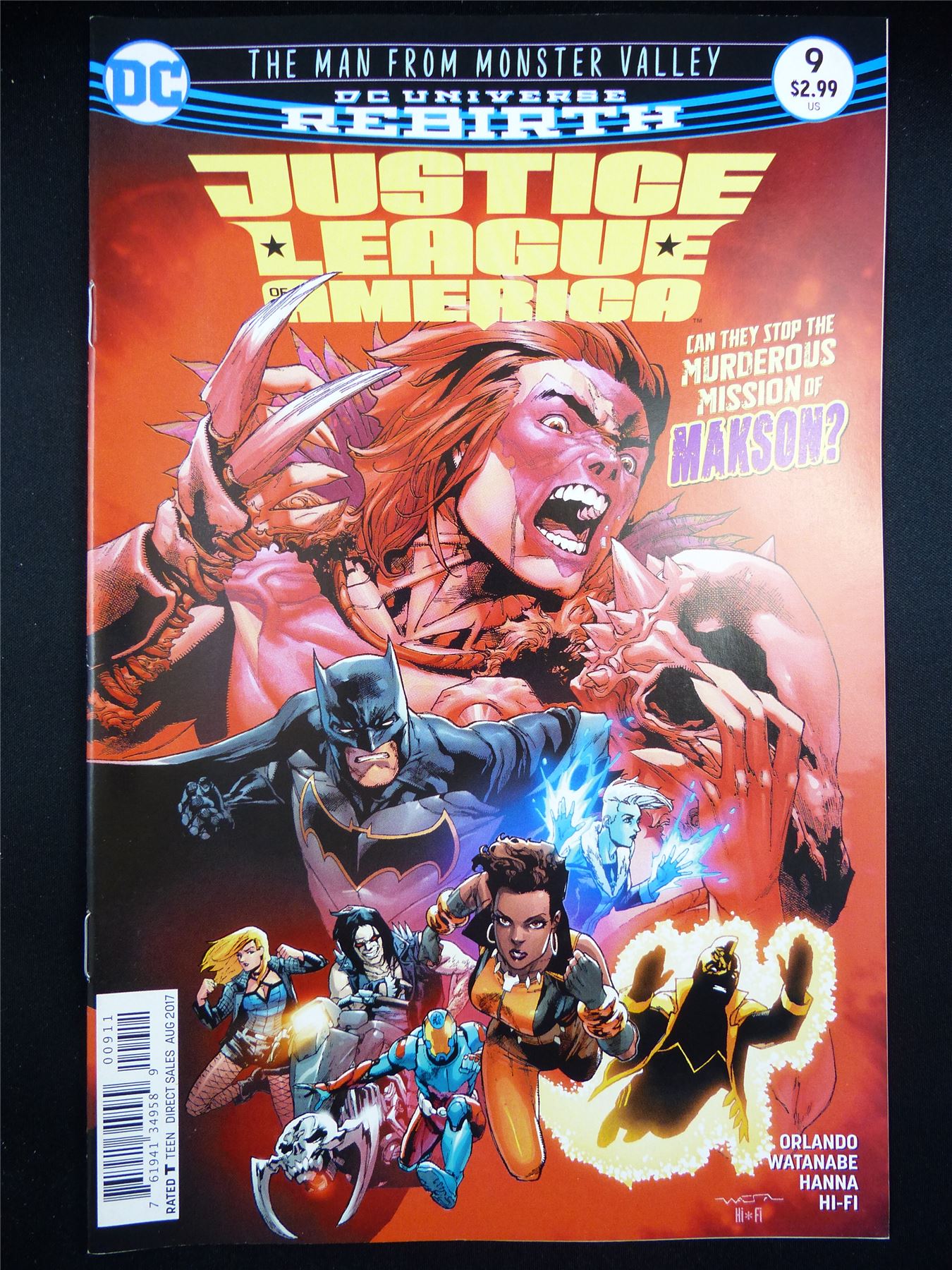 JUSTICE League of America #9 - DC Comics #JT