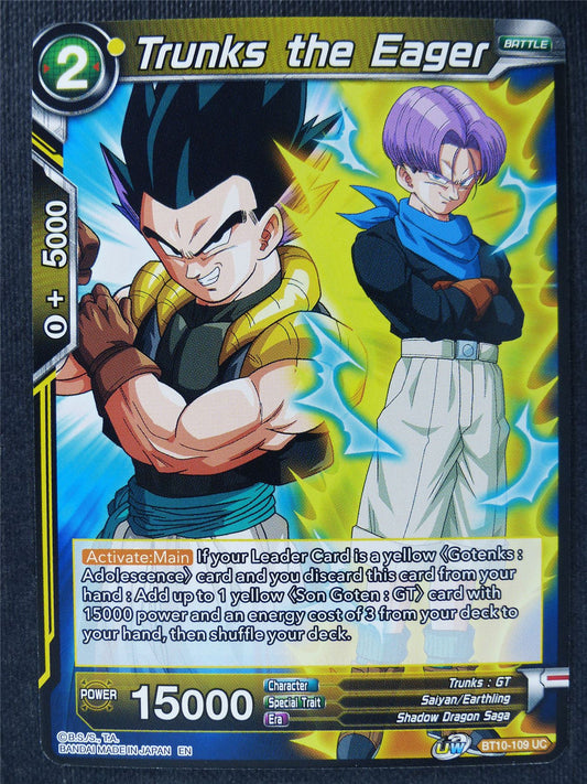 Trunks the Eager - Dragon Ball Super Cards #5N