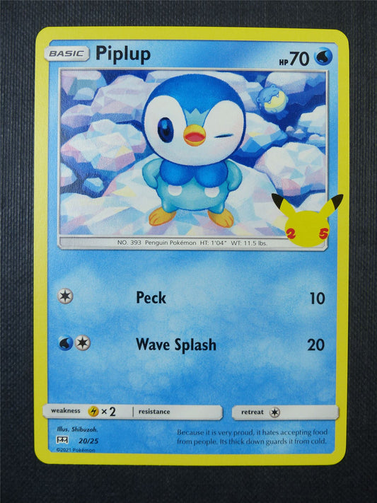 Piplup 20/25 McDonalds Promo - Pokemon Card #9QM