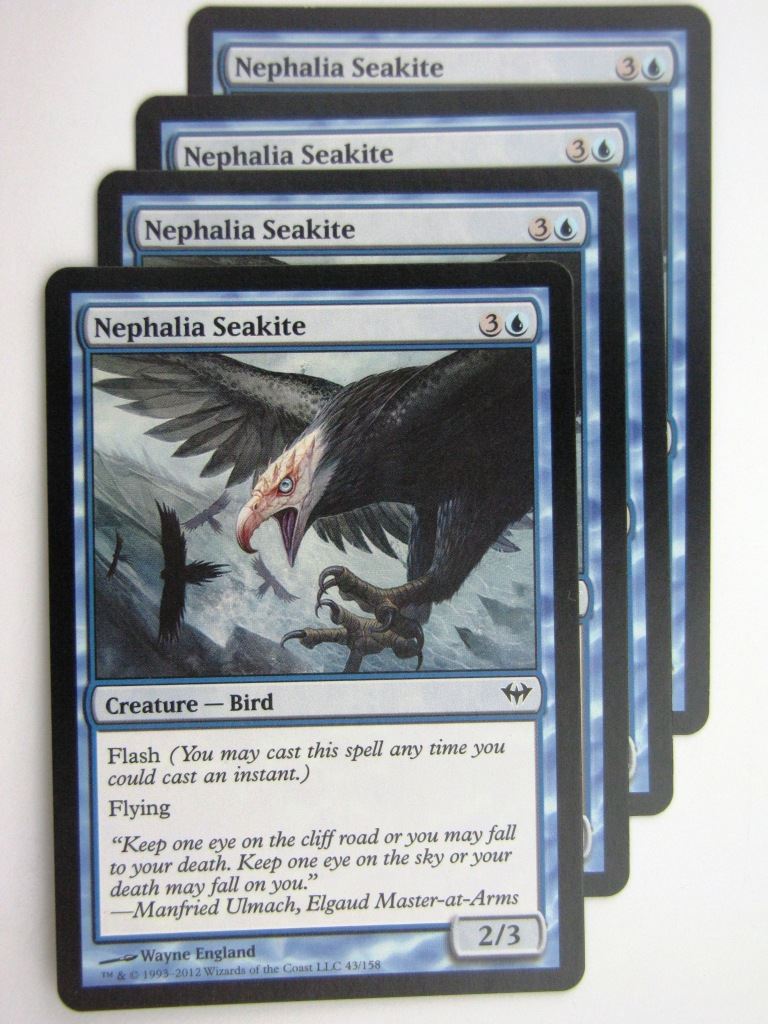 MTG Magic Cards: NEPHALIA SEAKITE x4 # 27D76