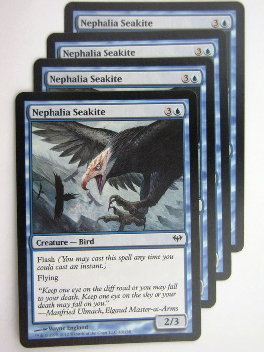MTG Magic Cards: NEPHALIA SEAKITE x4 # 27D76