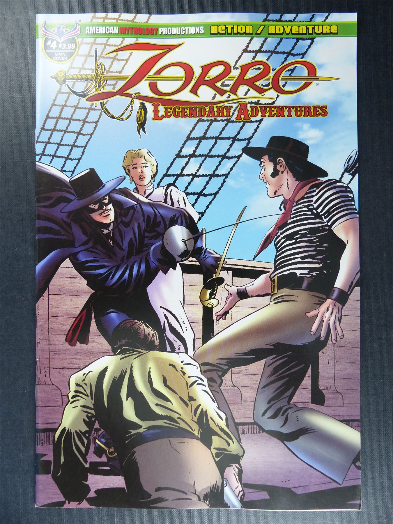 ZORRO: Legendary Adventures Book #4 - Jan 2021 - Mythology Comics #SO