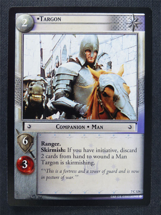 Targon 7 C 124 - LotR Cards #3L6