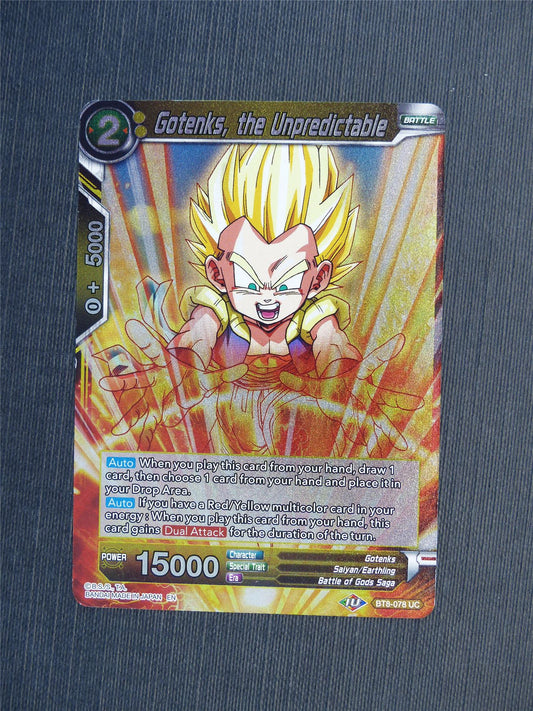 Gotenks the Unpredictable UC Foil - Dragon Ball Super Cards #5MC