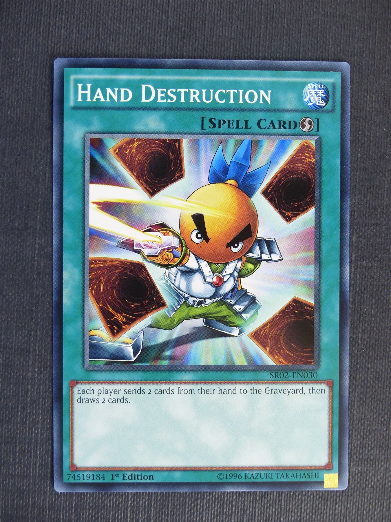 Hand Destruction SR02 - 1st ed - Yugioh Cards #2QY