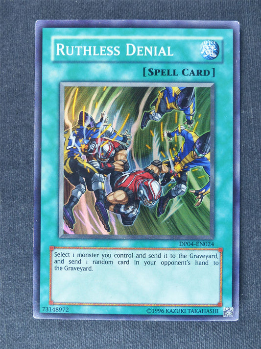 Ruthless Denial DP04 Super Rare - Yugioh Cards #R7